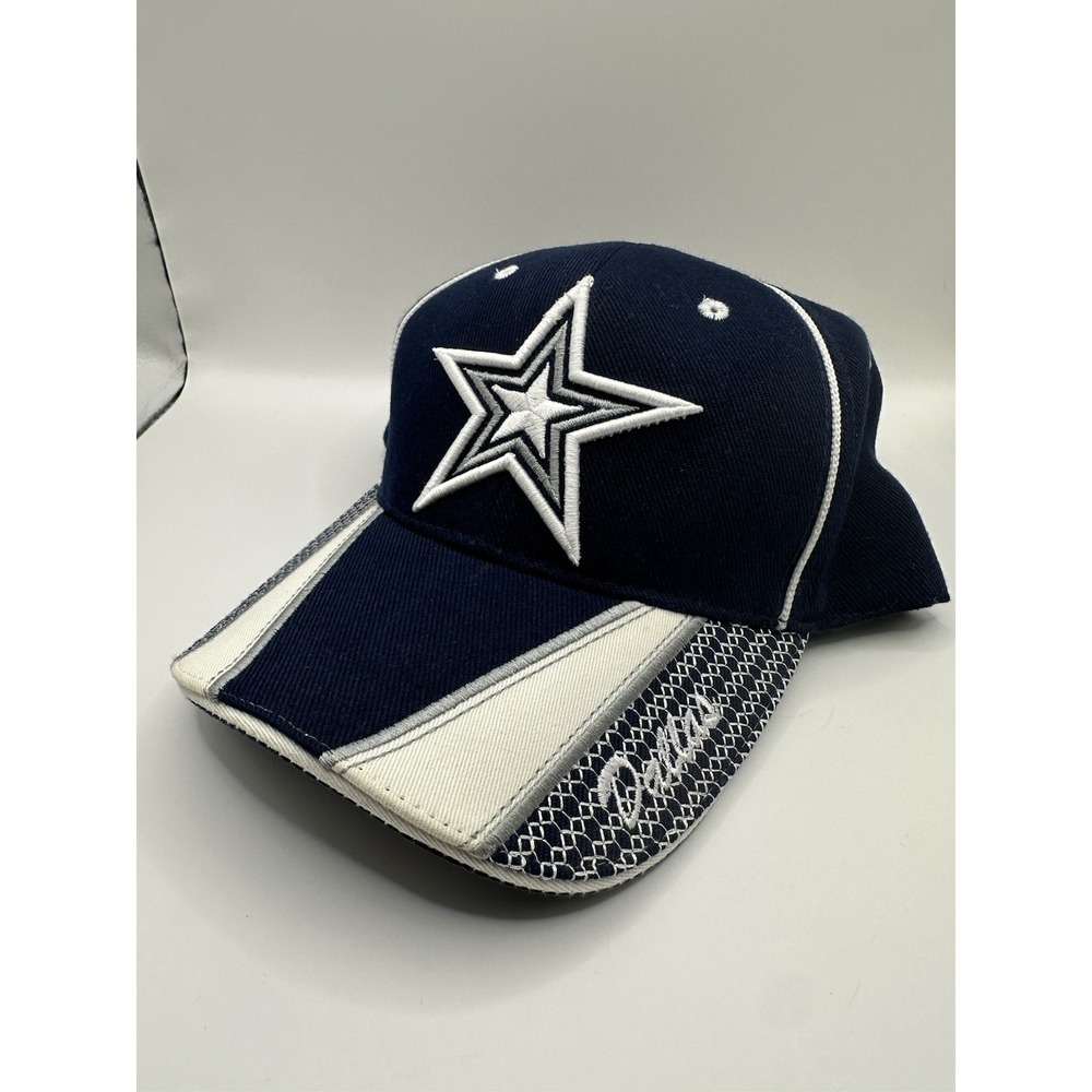 Dallas Cowboys Unbranded Hat Y2K Navy Blue White Star Embroidered Cap Mens OSFM